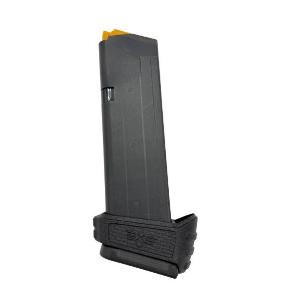 Pistol with magazine extension